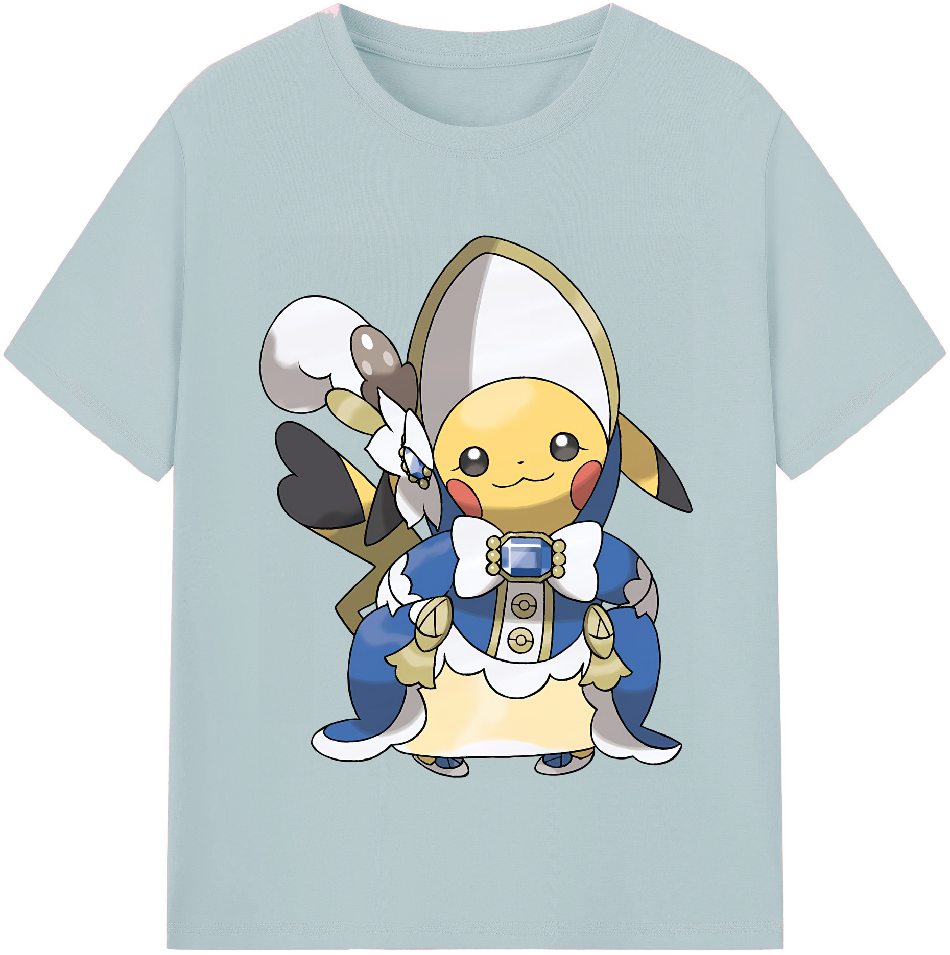 （画像用） ポケットモンスター Pokémon 綿100％半袖Tシャツ（フロントプリント）